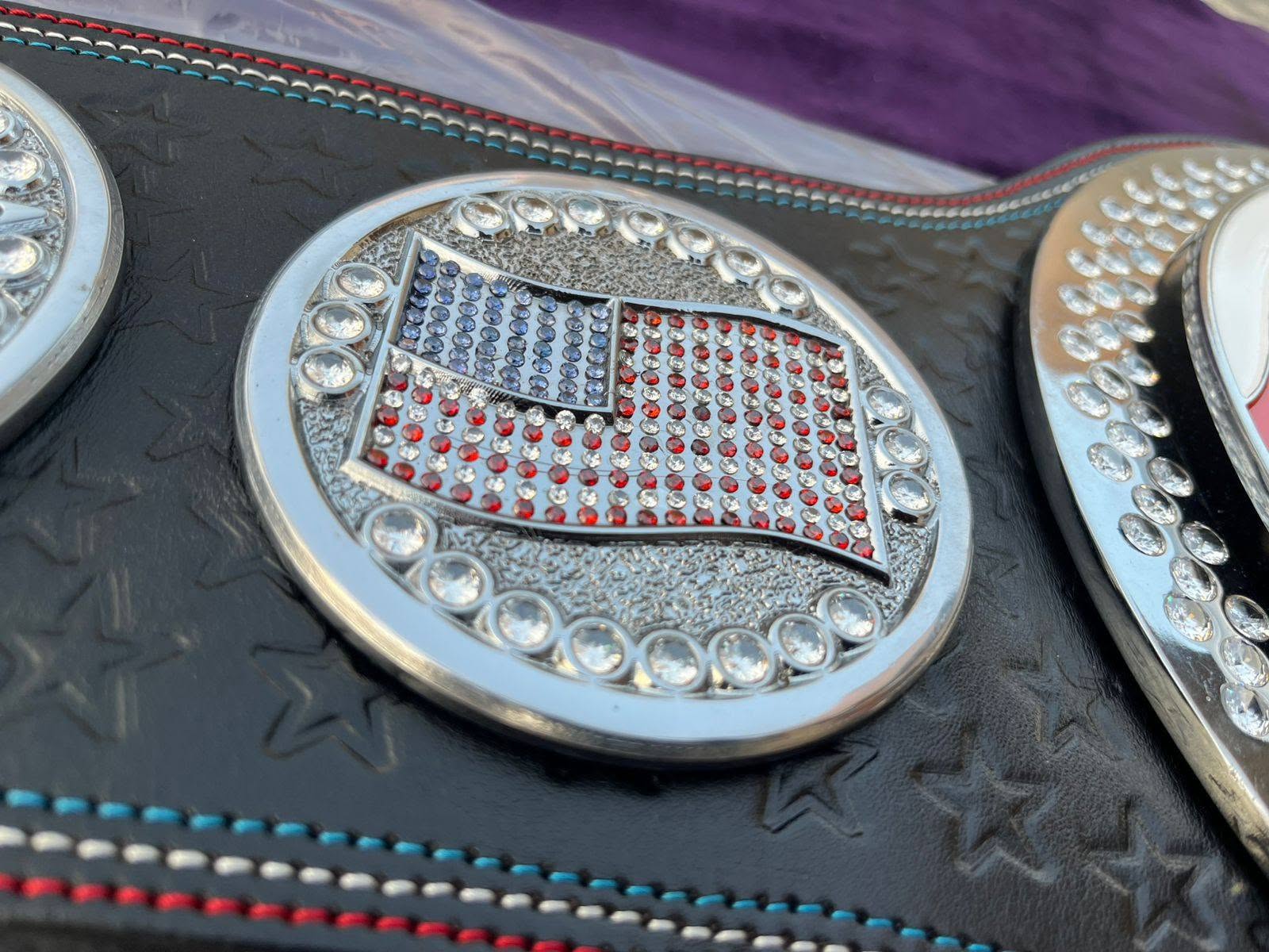 WWE CNC 3D John Cena United States Spinner Replica Belt 4MM