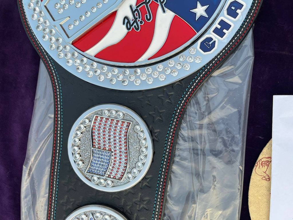 WWE CNC 3D John Cena United States Spinner Replica Belt 4MM