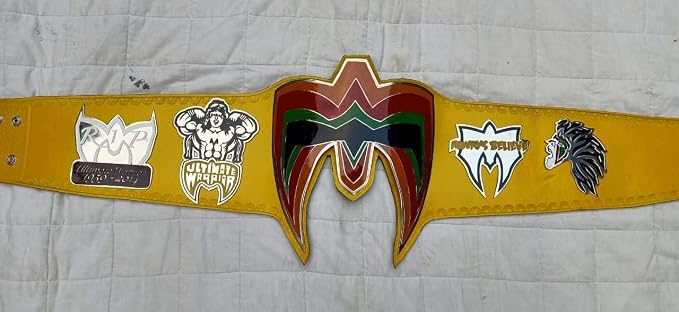 WWE Ultimate Warrior Heavyweight Wrestling ChampionShip Tittle Belt Replica