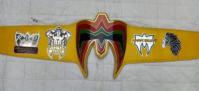 WWE Ultimate Warrior Heavyweight Wrestling ChampionShip Tittle Belt Replica
