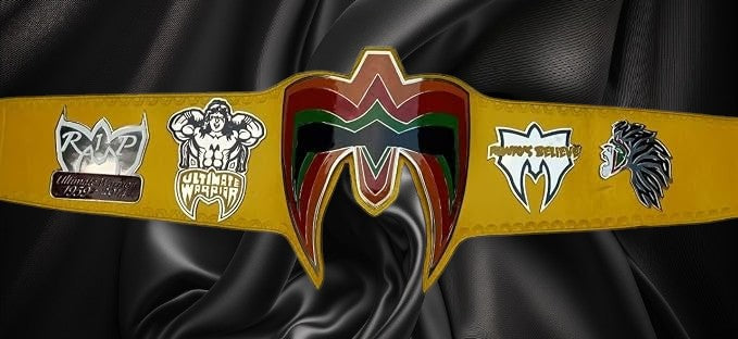 WWE Ultimate Warrior Heavyweight Wrestling ChampionShip Tittle Belt Replica
