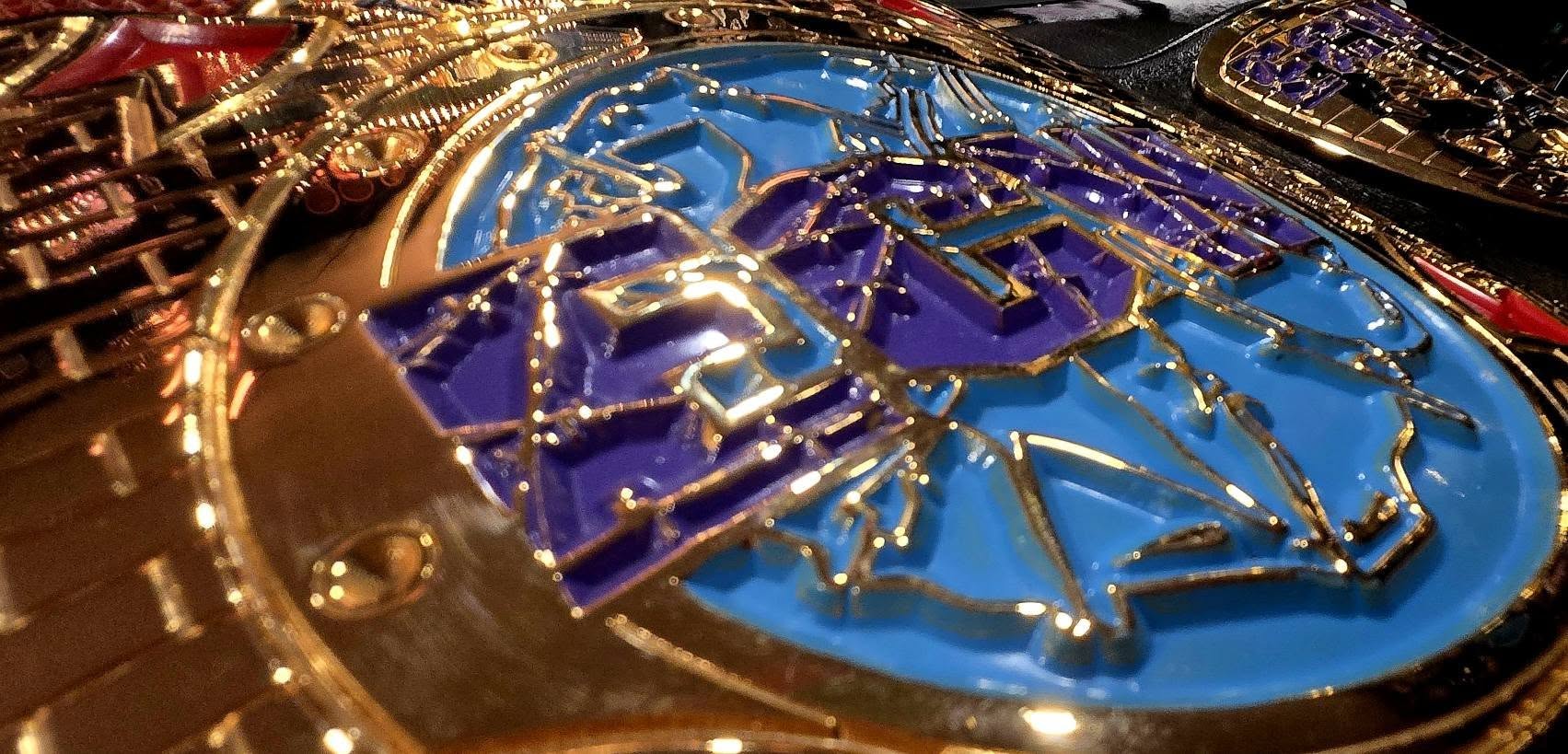 ECW World Television Championship Replica Belt 4MM Zinc 3D CNC Adult Size