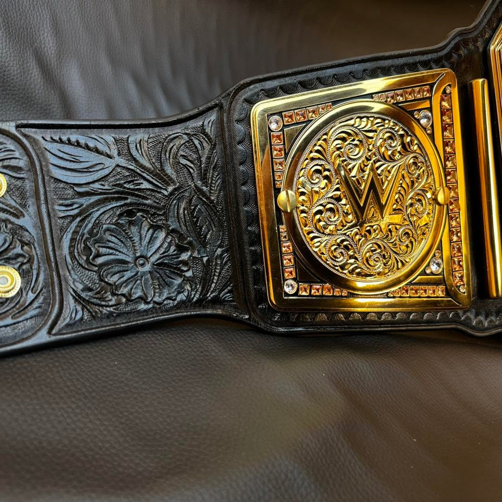 NEW CNC WWE UNDISPUTED WORLD HEAVYWEIGHT CHAMPIONSHIP WRESTLING REPLICA Belt 16MM