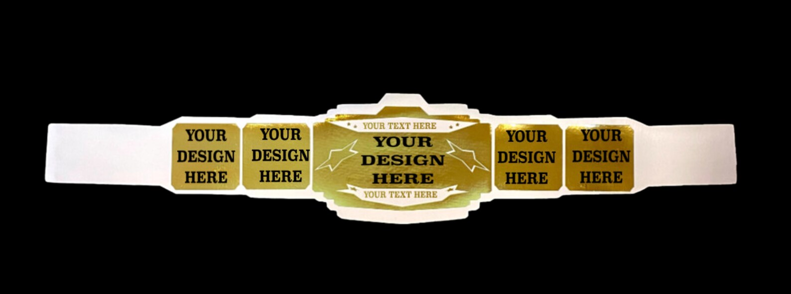 Adult Sized Custom Made Championship Belts ( 36 Inch Waist Size and Larger)