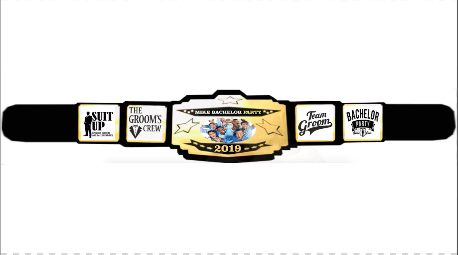 Adult Sized Custom Made Championship Belts ( 36 Inch Waist Size and Larger)
