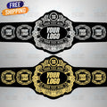 Customized Title Championship Belt – Custom Logo / Name : Wrestling, MMA, Boxing & Office Award Belt