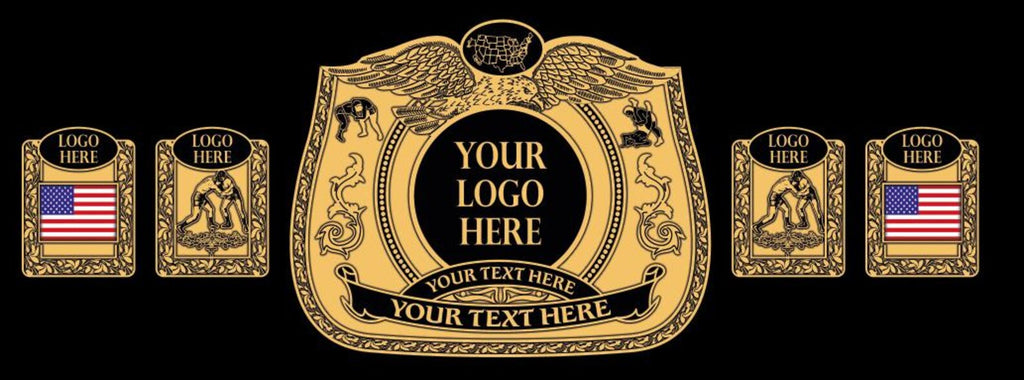 Personalized Fantasy Football Belt | Custom Champion Title | 2mm/4mm | Leather Strap . gold/nikal plated