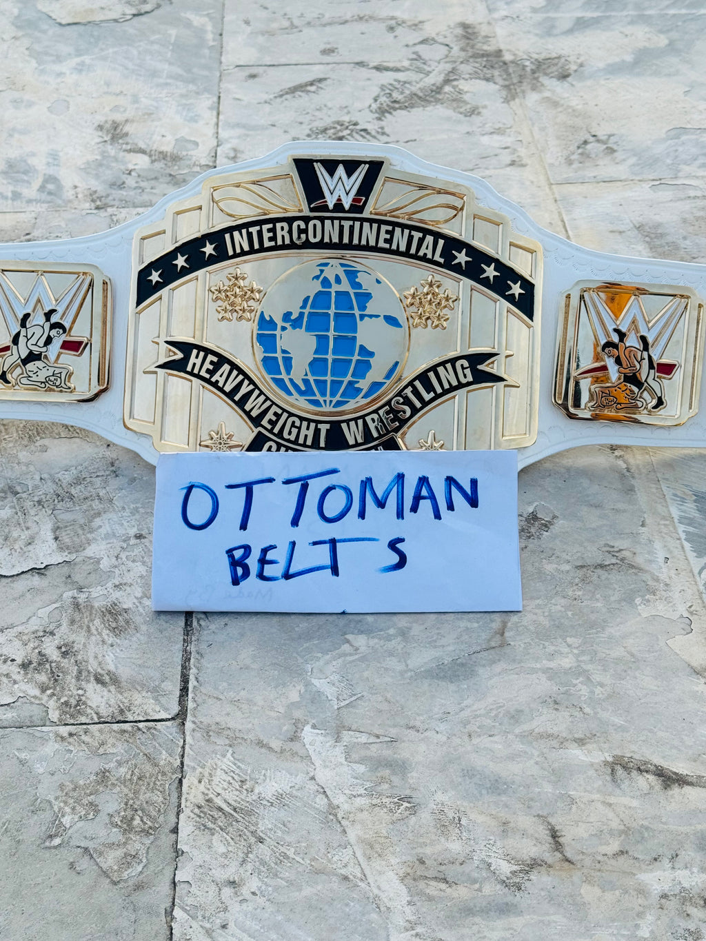 WWF INTERCONTINENTAL 24K GOLD Championship Belt