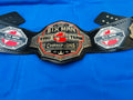 ROH Six Man Tag Team Championship Replica Belt – 4mm Zinc Plates | 24K Gold Plated | Hand Tooled Genuine Leather Adult size wrestling belt