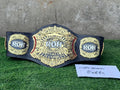 ROH World Television Championship Replica Title Belt 4mm Zinc metal plates deep etching original cowhide leather strap