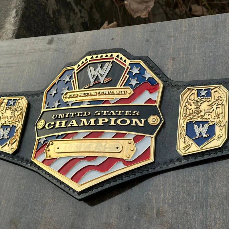 WWE United States Championship CNC 3D 4mm Zinc Replica Adults Size