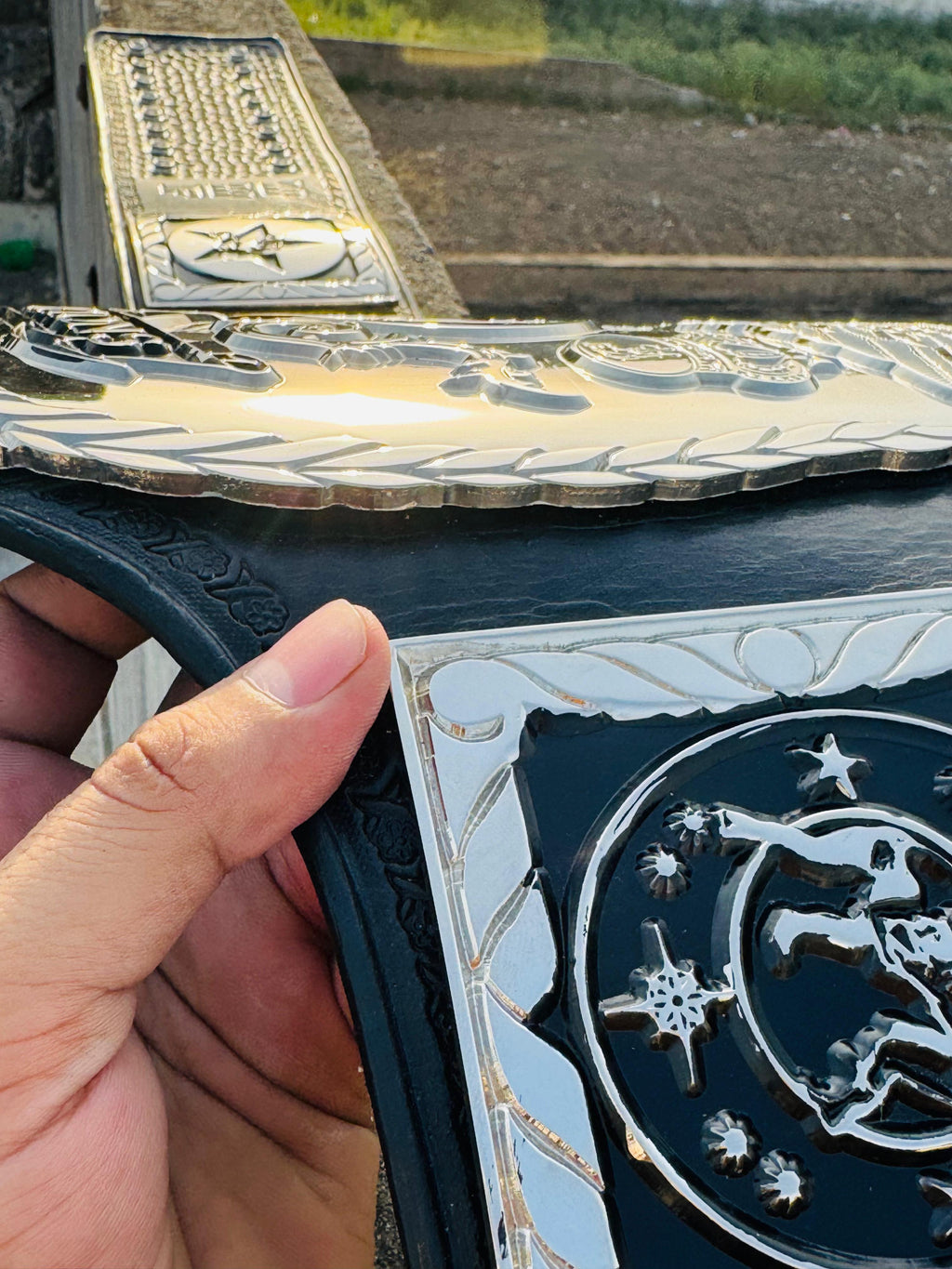 CNC HD WWF Old Tag Team Wrestling Championship belt Replica High Quality Deep Attaching