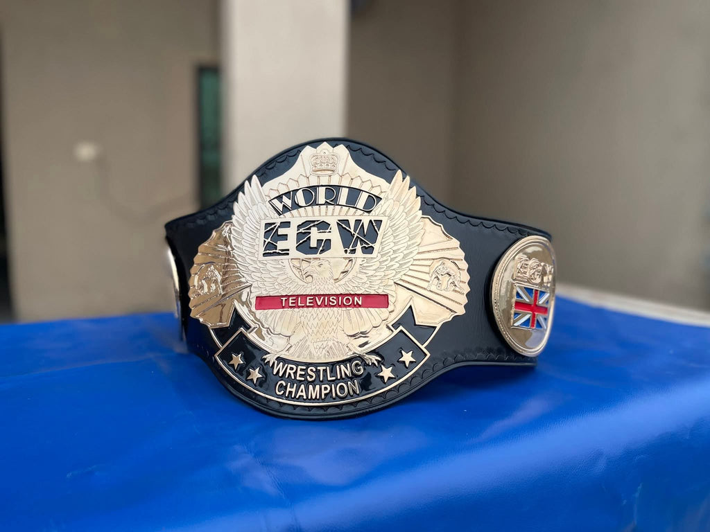 ECW WORLD TELEVISION REPLICA Championship Belt CNC 3D Adults Size