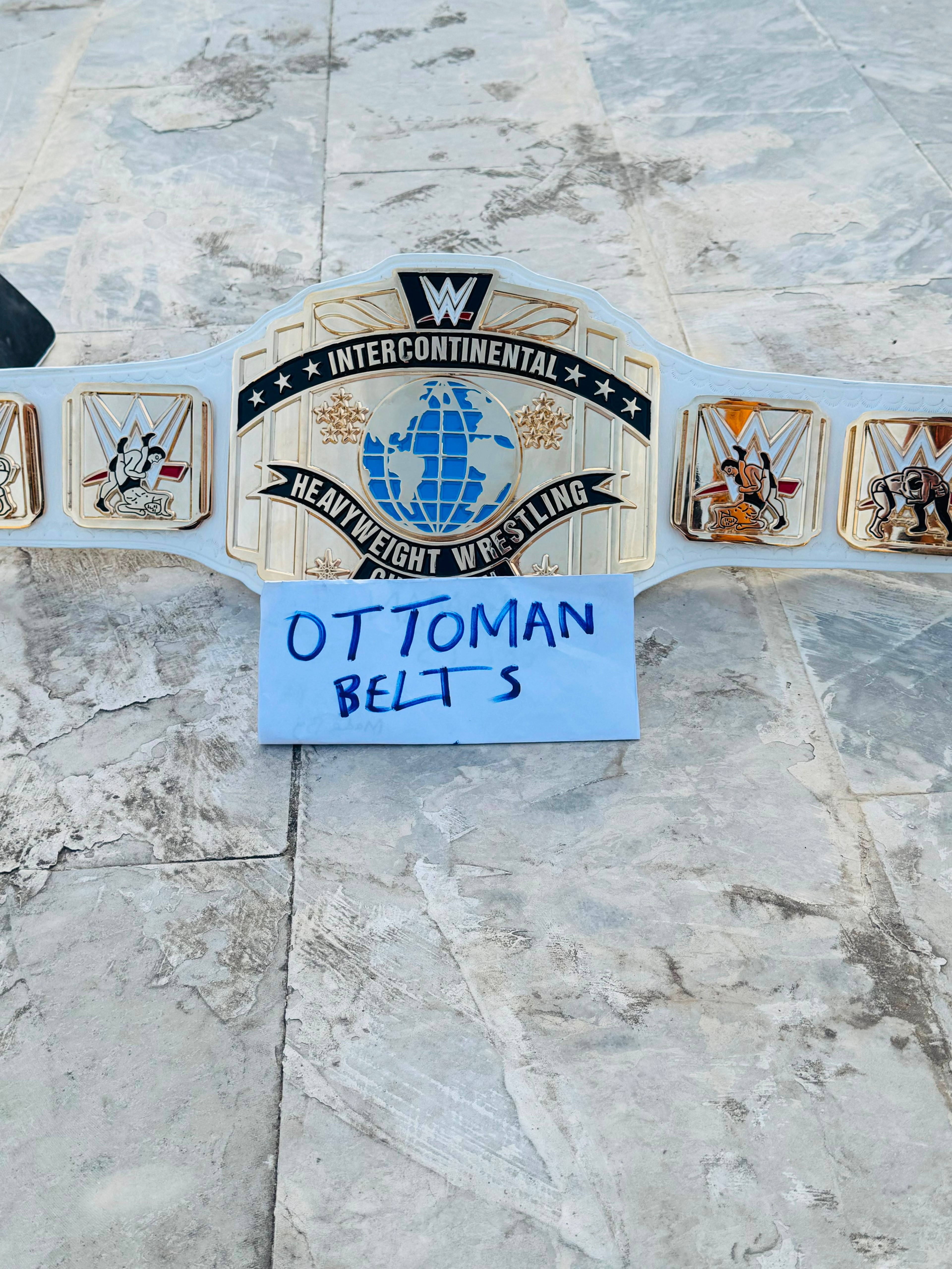 WWF INTERCONTINENTAL 24K GOLD Championship Belt