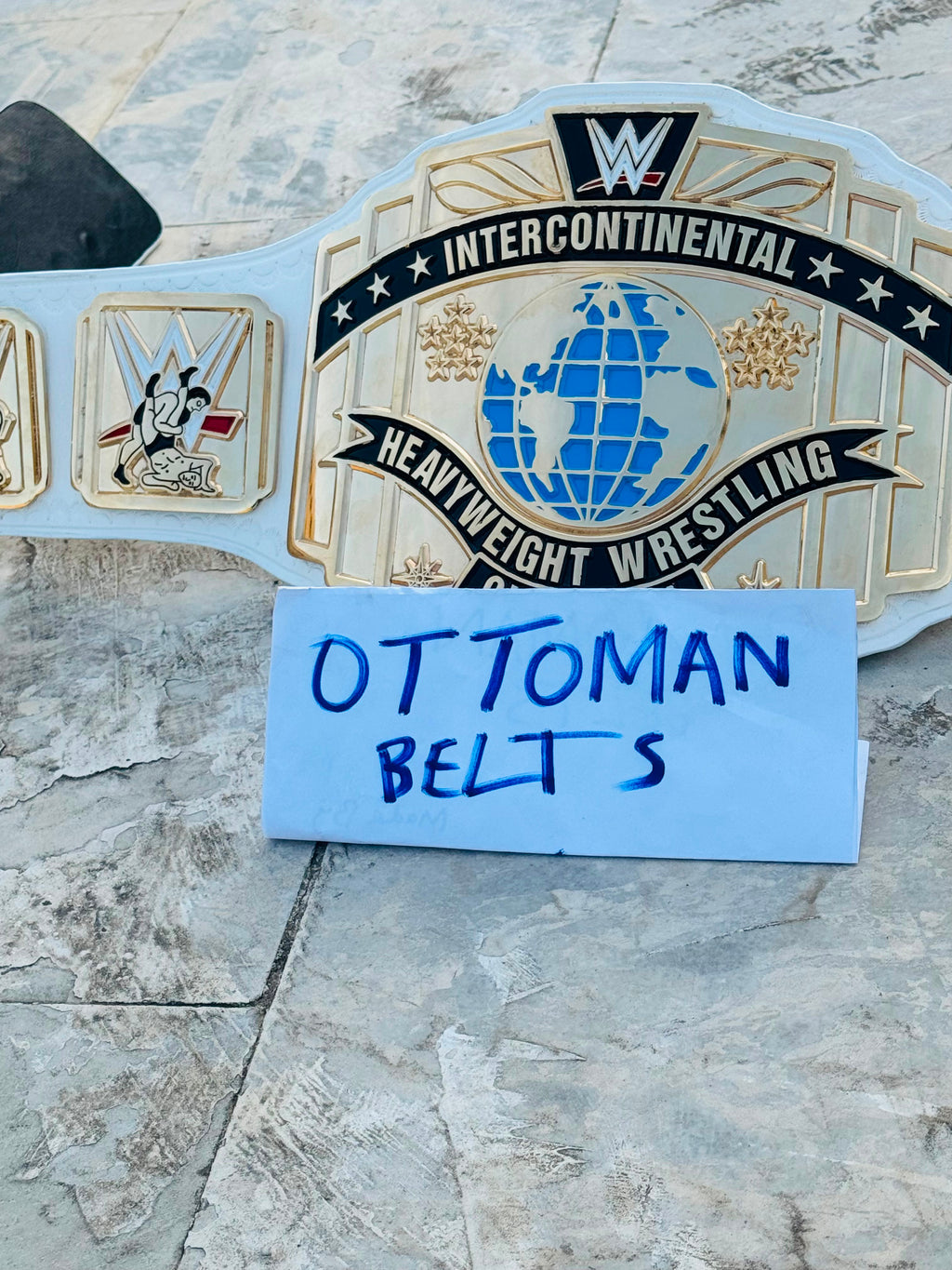 WWF INTERCONTINENTAL 24K GOLD Championship Belt