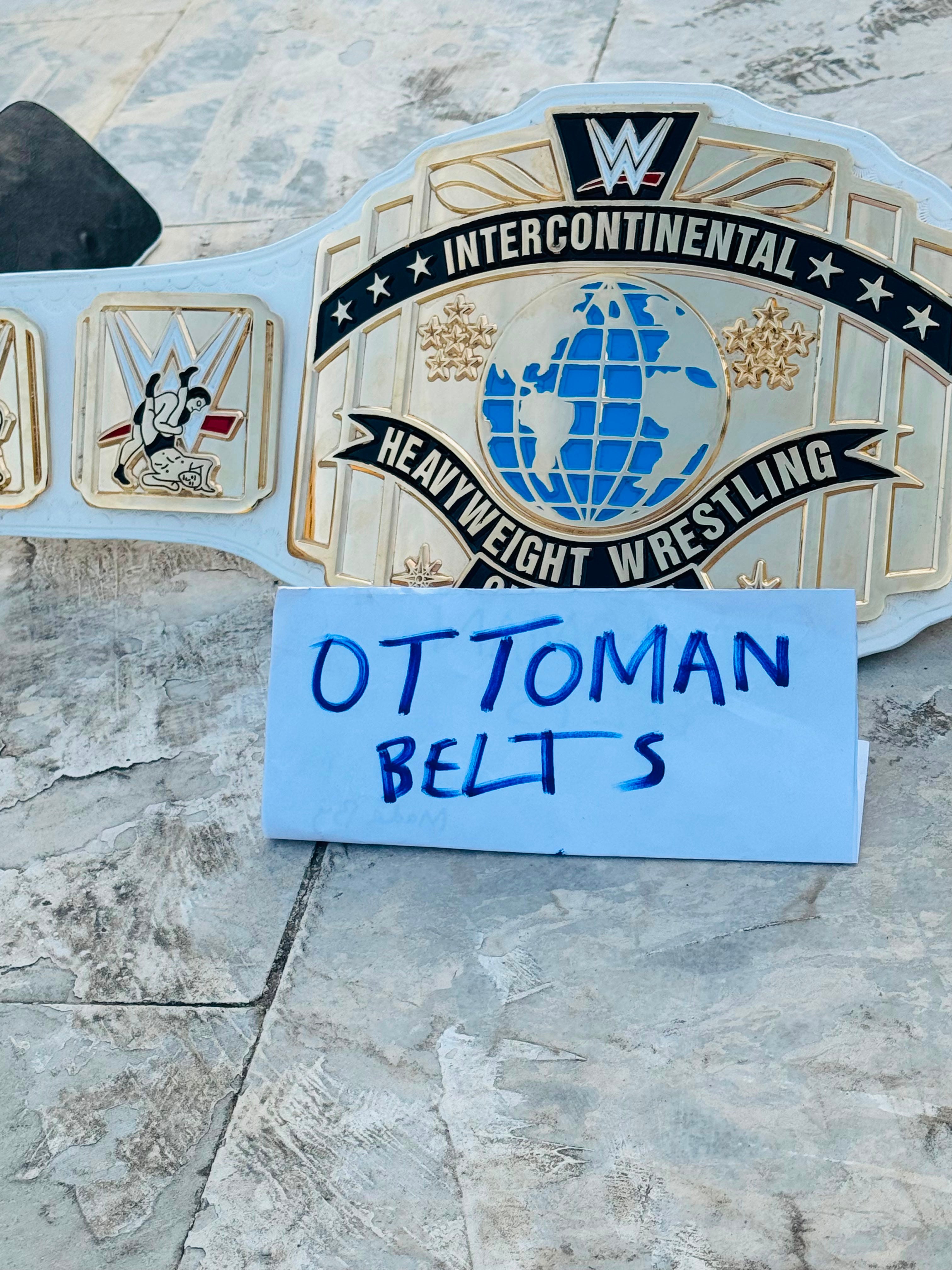 WWF INTERCONTINENTAL 24K GOLD Championship Belt