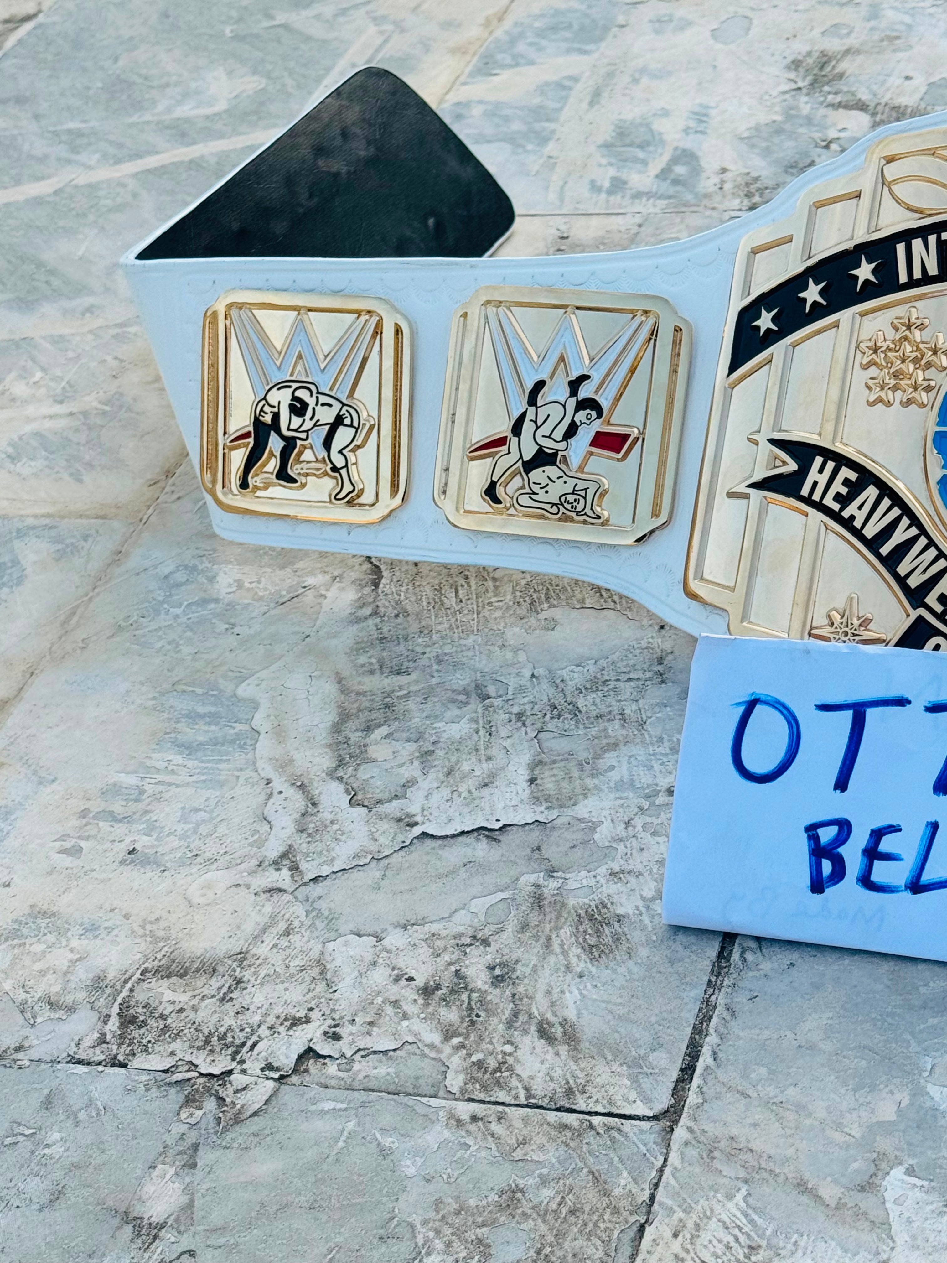 WWF INTERCONTINENTAL 24K GOLD Championship Belt