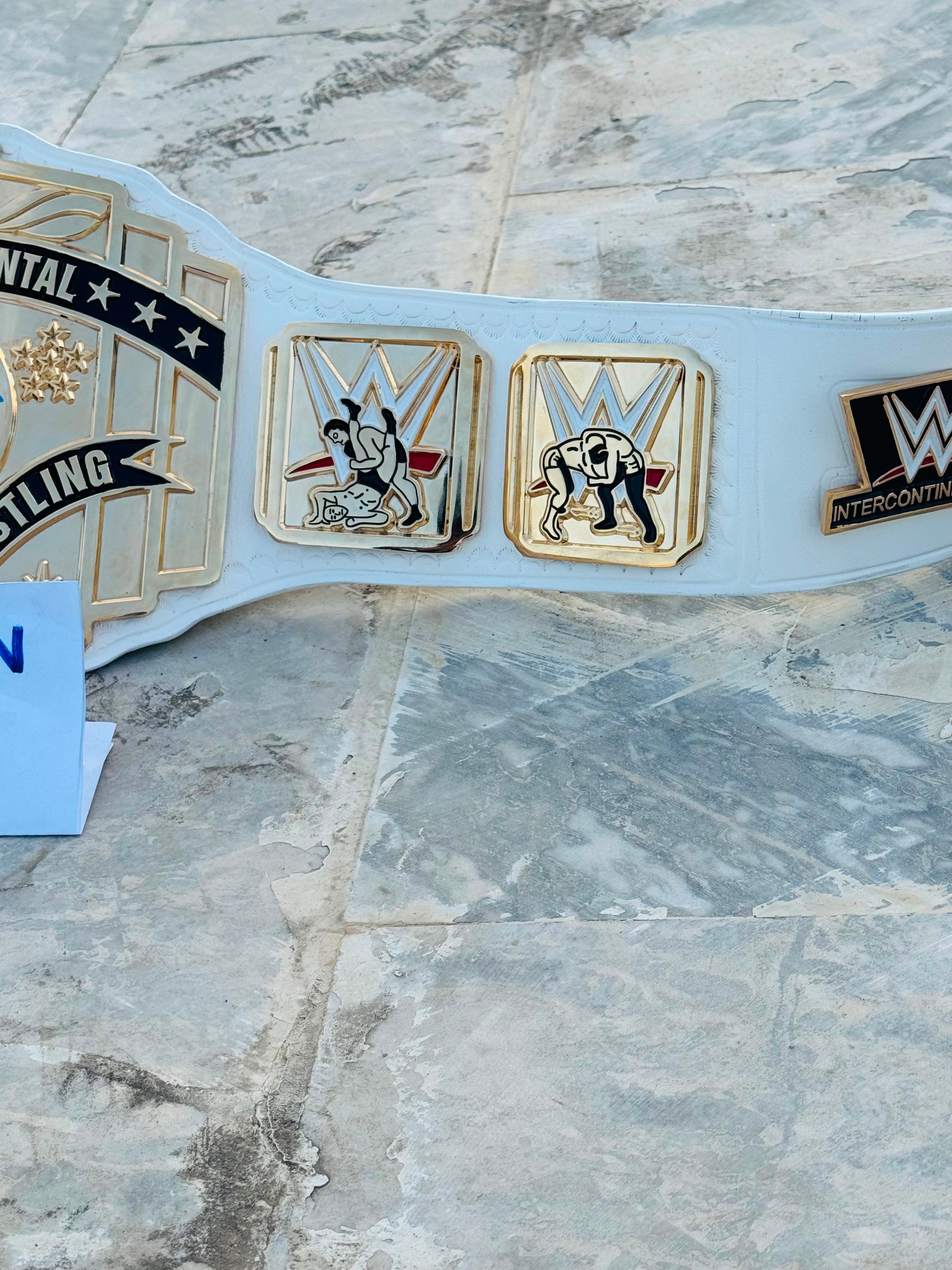 WWF INTERCONTINENTAL 24K GOLD Championship Belt