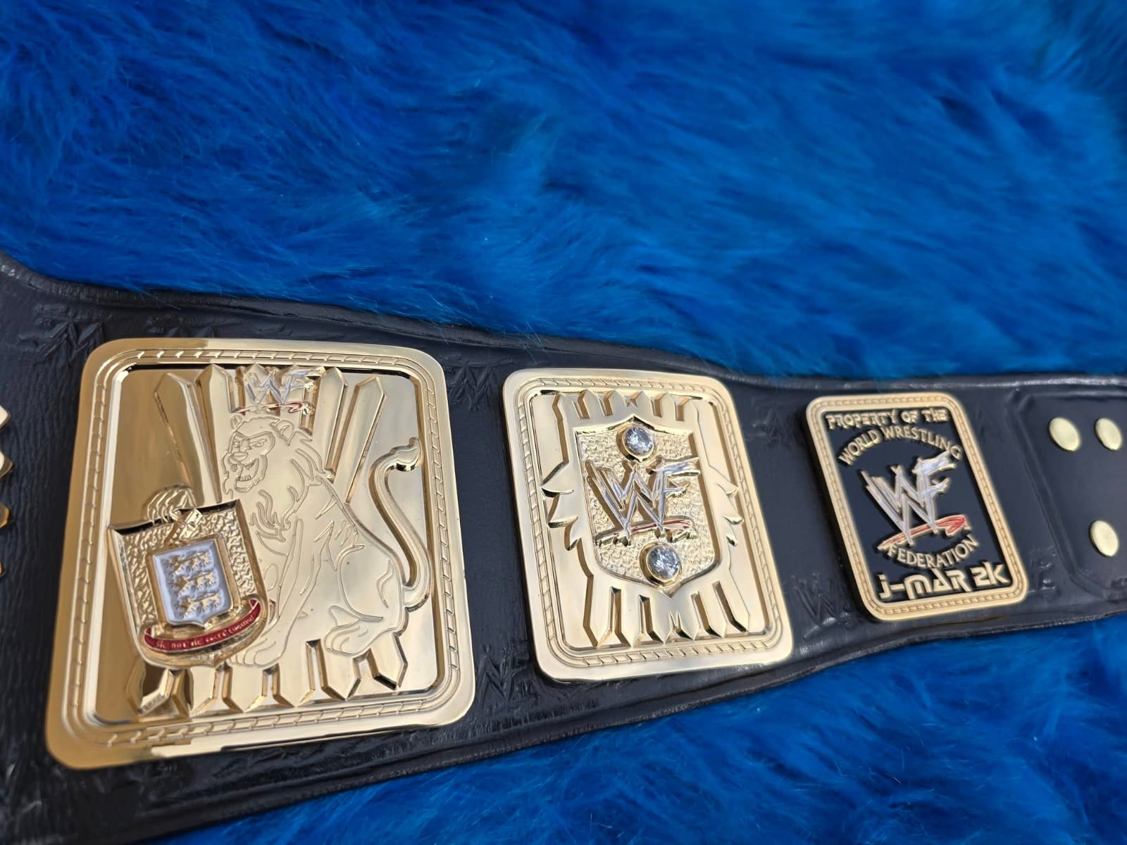 Premium CNC 3D Big Eagle Championship Wrestling Belt Adults Size 4MM 24k Gold Real Hand Made Leather