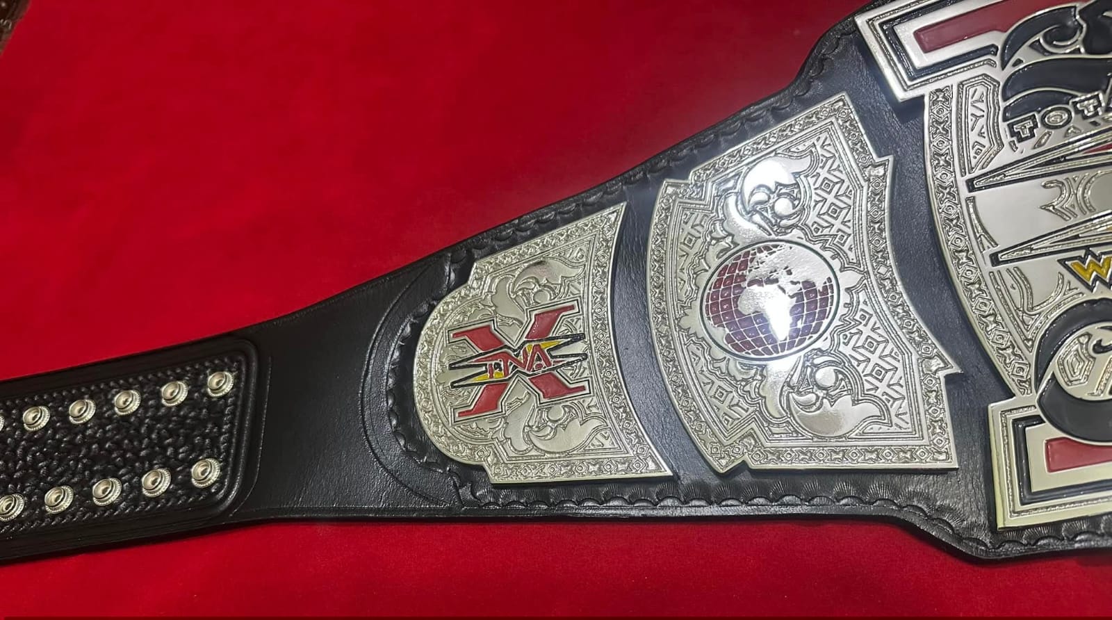 TNA X-Division Championship Replica Belt 4MM ZINC