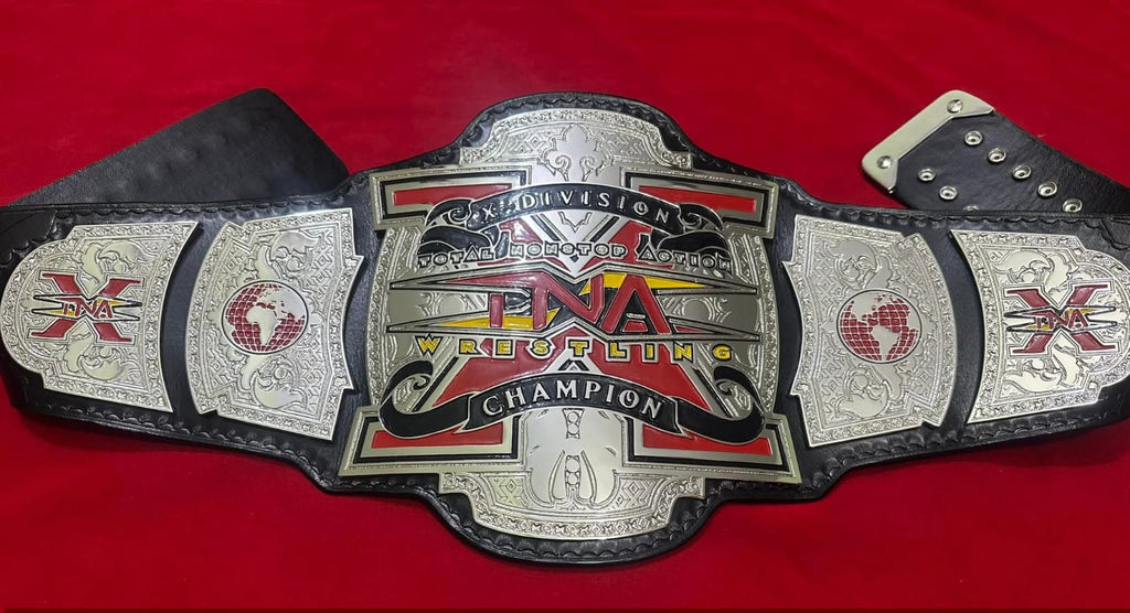 TNA X-Division Championship Replica Belt 4MM ZINC
