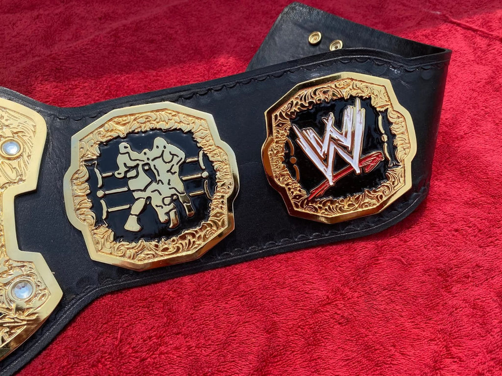 RAW Ruthless Aggression World Tag Team Championship 4mm Zinc Replica Title Belt