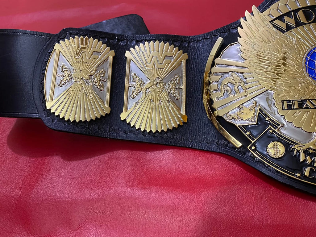 WWF WINGED EAGLE DUAL PLATED 4MM Znic Championship Title Belt