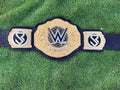 PREMIUM SETH WORLD HEAVYWEIGHT CHAMPIONSHIP REPLICA TITLE 24K GOLD HAND TOOLING LEATHER