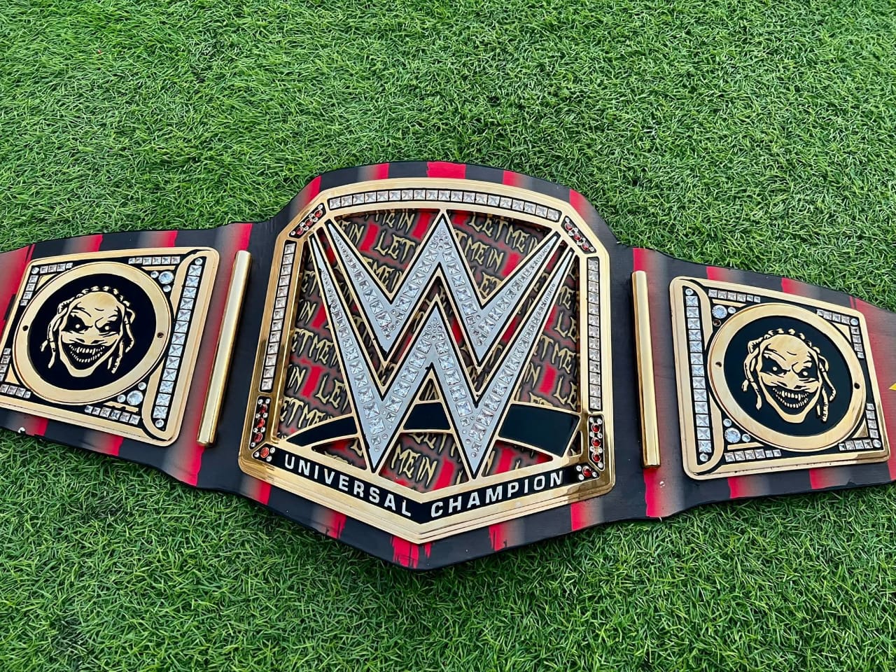 Premium CNC 3D The Fiend Belt – Custom Series Universal Wrestling Championship | 4MM Zinc