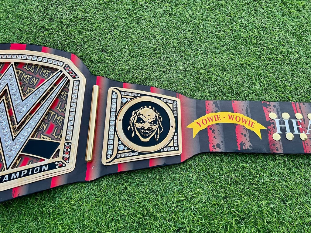 Premium CNC 3D The Fiend Belt – Custom Series Universal Wrestling Championship | 4MM Zinc
