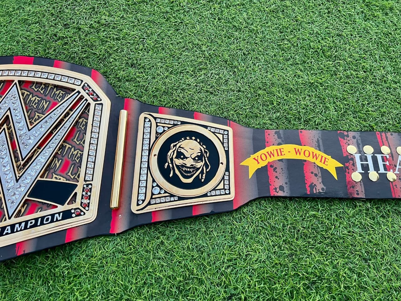 Premium CNC 3D The Fiend Belt – Custom Series Universal Wrestling Championship | 4MM Zinc