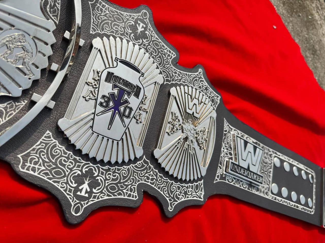 Premium CNC 3D The Undertaker 30 Years Signature Series Championship Replica Title Belt