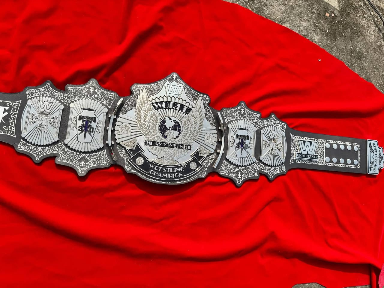 Premium CNC 3D The Undertaker 30 Years Signature Series Championship Replica Title Belt