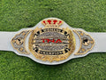 Premium CNC TNA Women’s White Red Belt Replica | 4mm Zinc – Dual Gold Plating – Custom Championship Belt