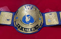 Wwf Block Logo Big Eagle Heavyweight Wrestling Championship belt 4mm Zinc Blue
