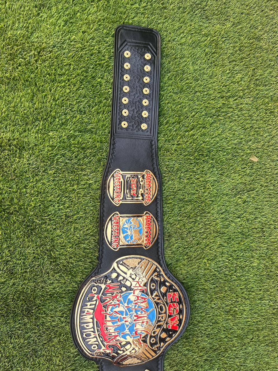 ECW World Heavyweight Wrestling Champion Championship Hardcore Title Belt