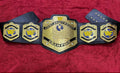Light Heavyweight world Championship Belt IN 4MM Zinc Gold Plated