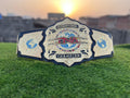 TNA International Heavyweight Wrestling Championship Belt 4mm Zinc Adult