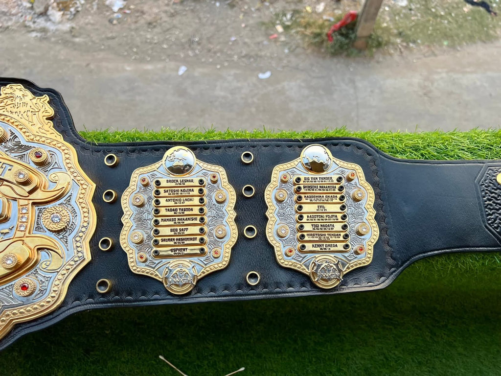 Premium CNC 3D IWGP HEAVYWEIGHT V4 CNC MADE CHAMPIONSHIP BELT (Elite Series)