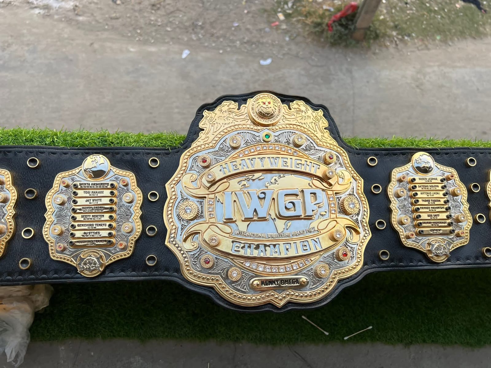 Premium CNC 3D IWGP HEAVYWEIGHT V4 CNC MADE CHAMPIONSHIP BELT (Elite Series)