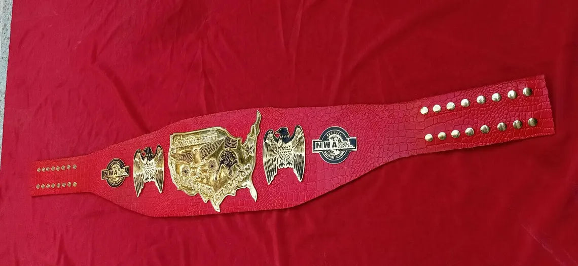 NWA USA Heavyweight Wrestling Champion 2mm Brass