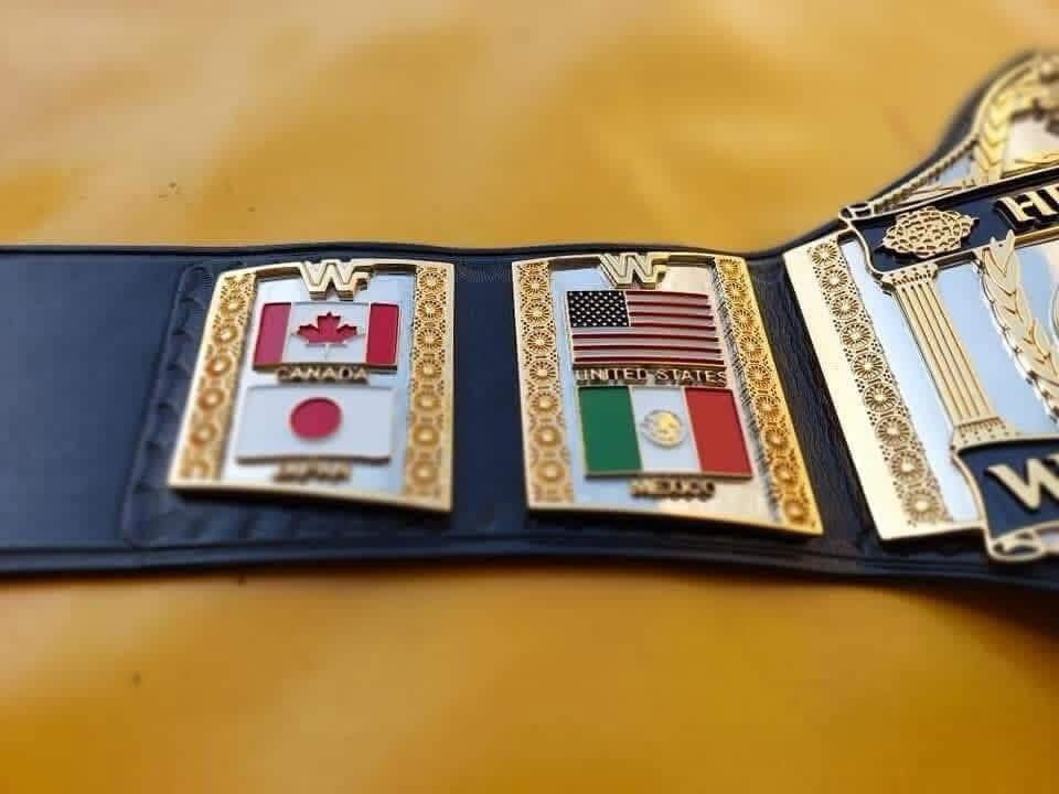 Hulk Hogan 86 World Heavyweight Wrestling Championship Belt | CNC Detailed 4mm Zinc Plates