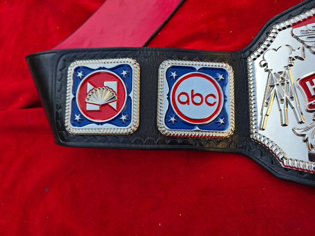 Premium CNC 3D NWA TELEVISION HEAVYWEIGHT 24K NICKEL Wrestling Belt Adults Size