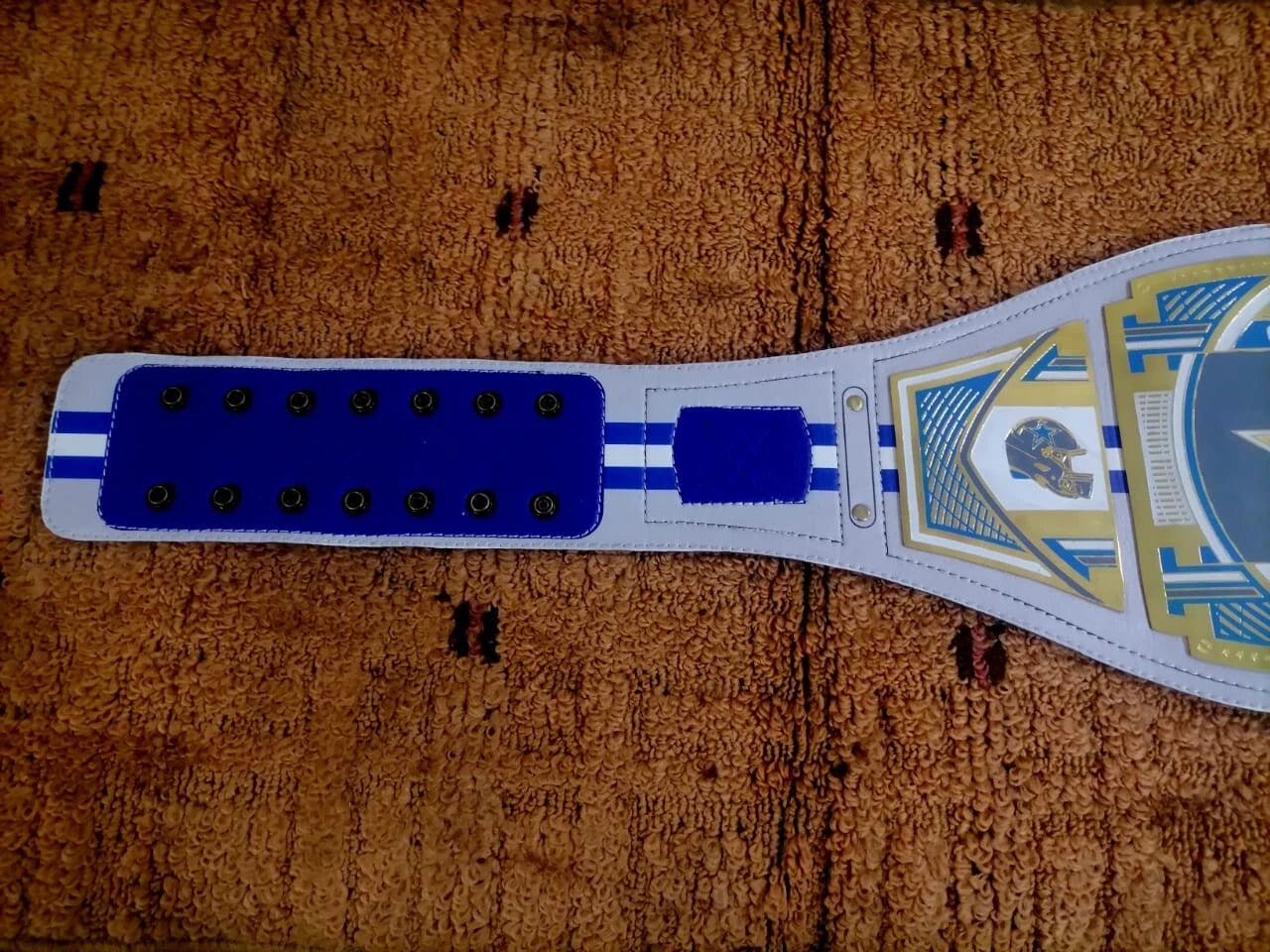 Dallas Cowboy Title For NFL Fans Adult Size 2mm Brass