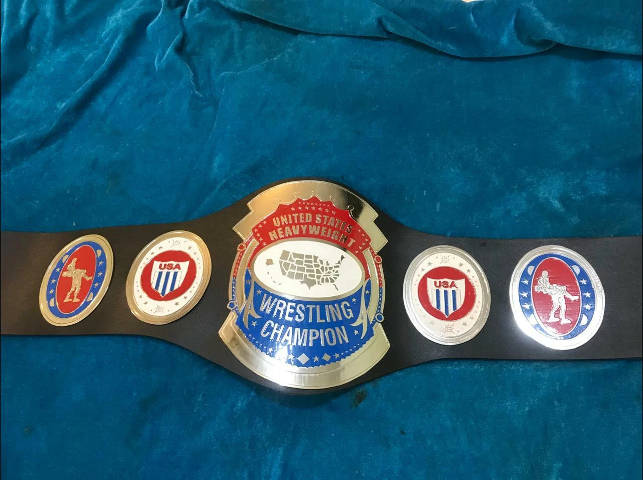 NEW NWA UNITED STATES HEAVYWEIGHT WRESTLING CHAMPIONSHIP BELT SIZE 2mm Brass