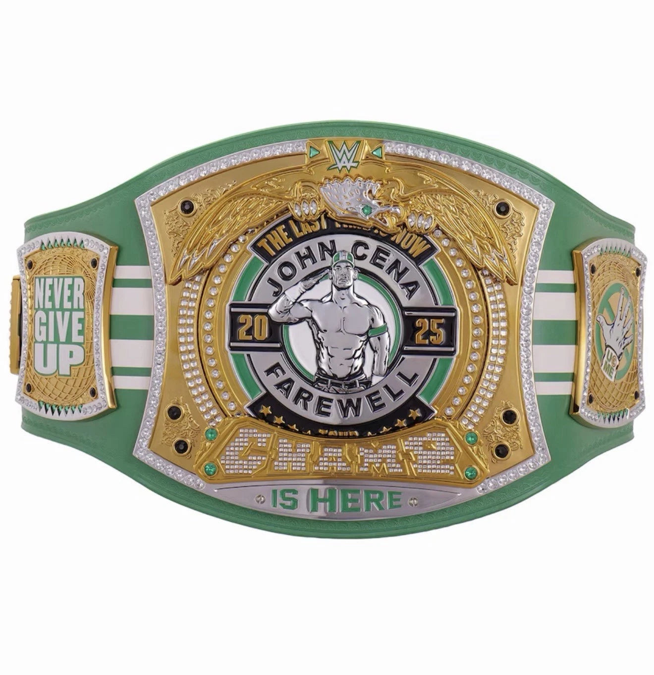 John Cena Farewell Tour 2025 Boston Spinner Championship Belt