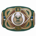 Milwaukee Bucks NBA 2mm Championship Belt Gold Plated Real Leather