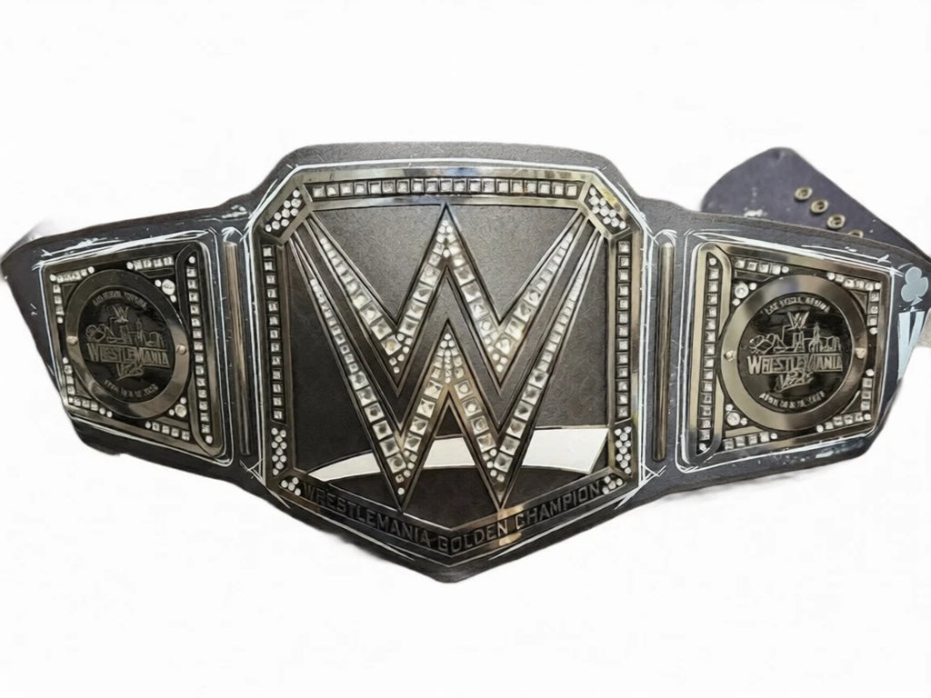 New WrestleMania 42 Replica World Heavyweight Championship Title Belt Brass 2MM