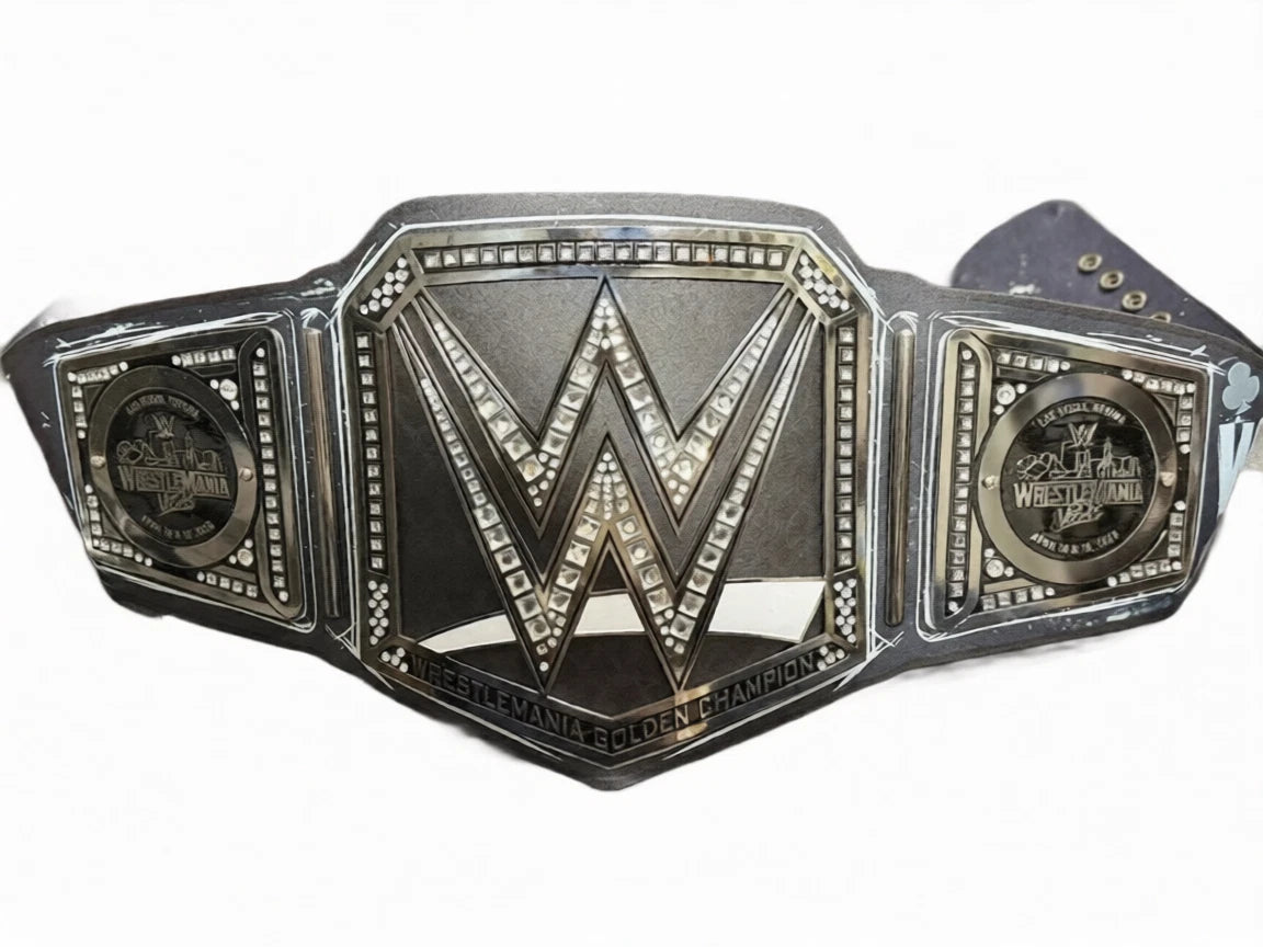 New WrestleMania 42 Replica World Heavyweight Championship Title Belt Brass 2MM