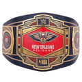 New Orleans Pelicans NBA 2mm Championship Belt Gold Plated Real Leather